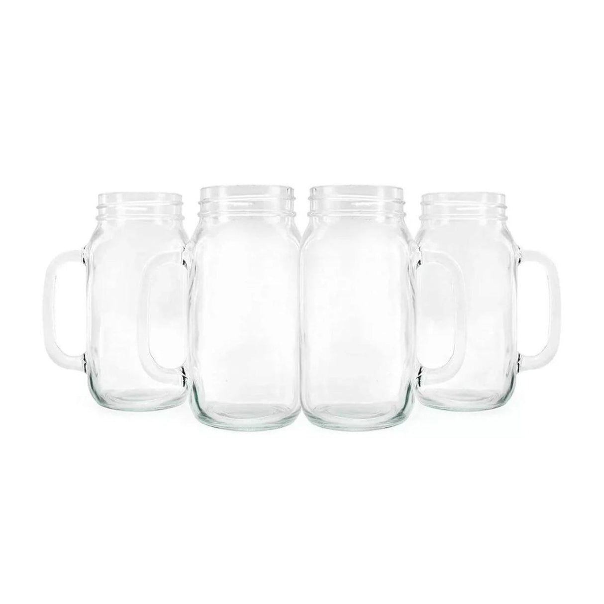 Set 4 Vasos Mojito Mason de 450ml Glasso Cocteleria Cocina