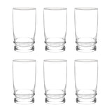 Set 6 Vasos Madeira Rocks 370mL Menaje Cocina Cristar