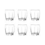 Set 6 Vasos Amadeus Rocks 353mL Menaje Cocina Cristar