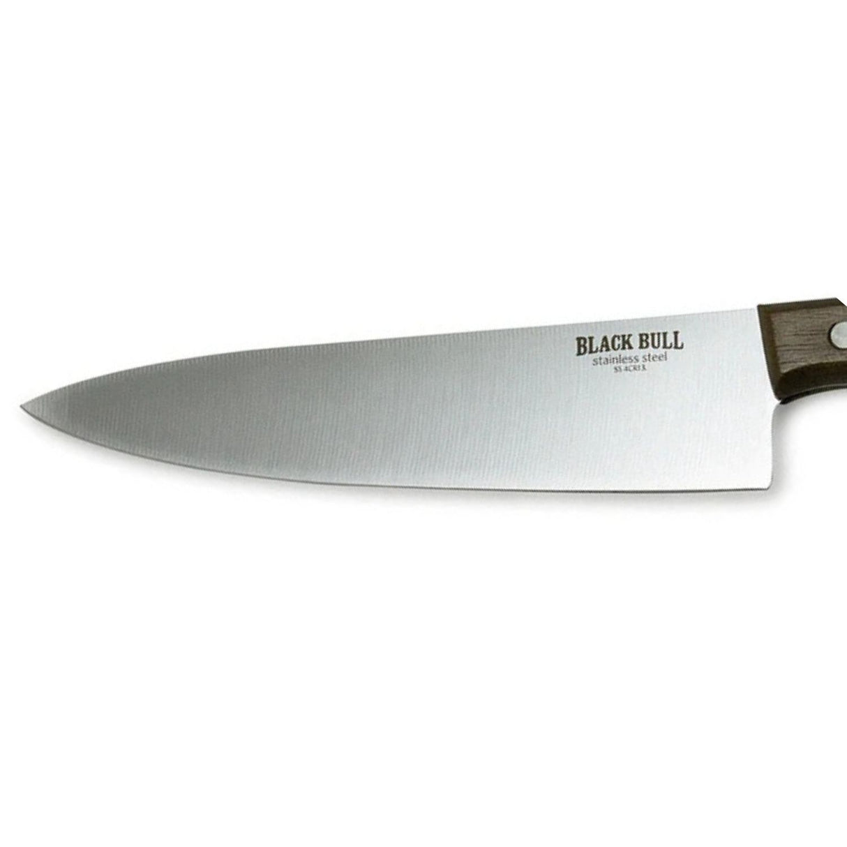 Cuchillo Chef Acero 32cm Black Bull Cocina, ideal para cortes precisos y eficientes. Mejora tu experiencia culinaria hoy mismo.-4