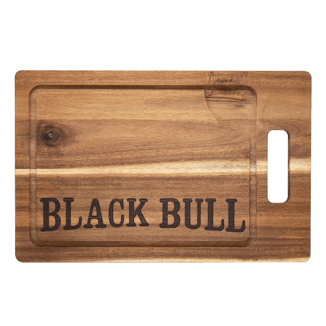 Tabla Madera Acacia 40Cm Asados Cocina Carne Black Bull. Disfruta de su belleza y funcionalidad en tu cocina. ¡Haz tu compra ahora y mejora tus asados!-1-1