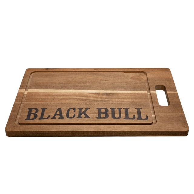 Tabla Madera Acacia 45Cm Asados Cocina Natural Carne Black Bull Disfruta de una cocina elegante y funcional. ¡Haz tu pedido y transforma tu experiencia culinaria!-2