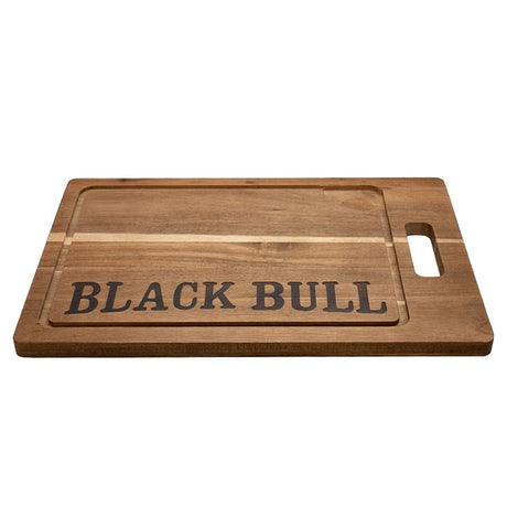 Tabla Madera Acacia 45Cm Asados Cocina Natural Carne Black Bull Disfruta de una cocina elegante y funcional. ¡Haz tu pedido y transforma tu experiencia culinaria!-2