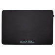 Individual PU Black Bull negro de 30x45 cm, resistente a manchas y fácil de limpiar, ideal para cenas elegantes y uso diario.-1