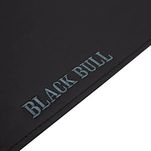 Individual PU Black Bull negro de 30x45 cm, resistente a manchas y fácil de limpiar, ideal para cenas elegantes y uso diario.-1-2-1-1
