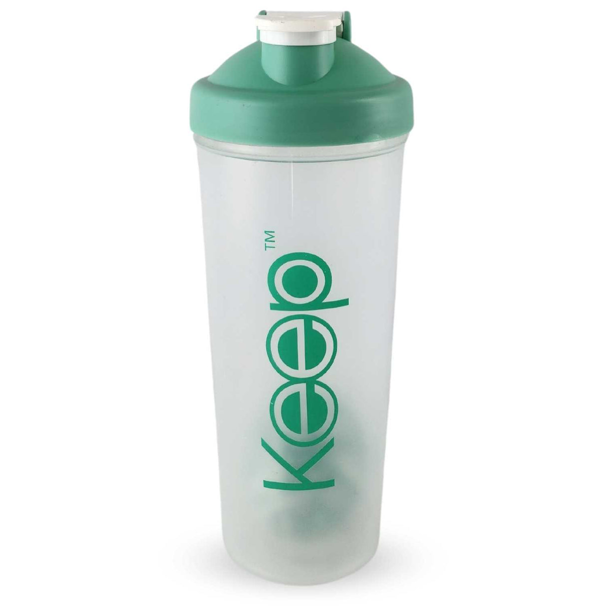Botella turquesa de 700ml, resistente y libre de BPA, ideal para mezclar proteínas y mantenerte hidratado en el gimnasio o al aire libre.-1-4-1-1