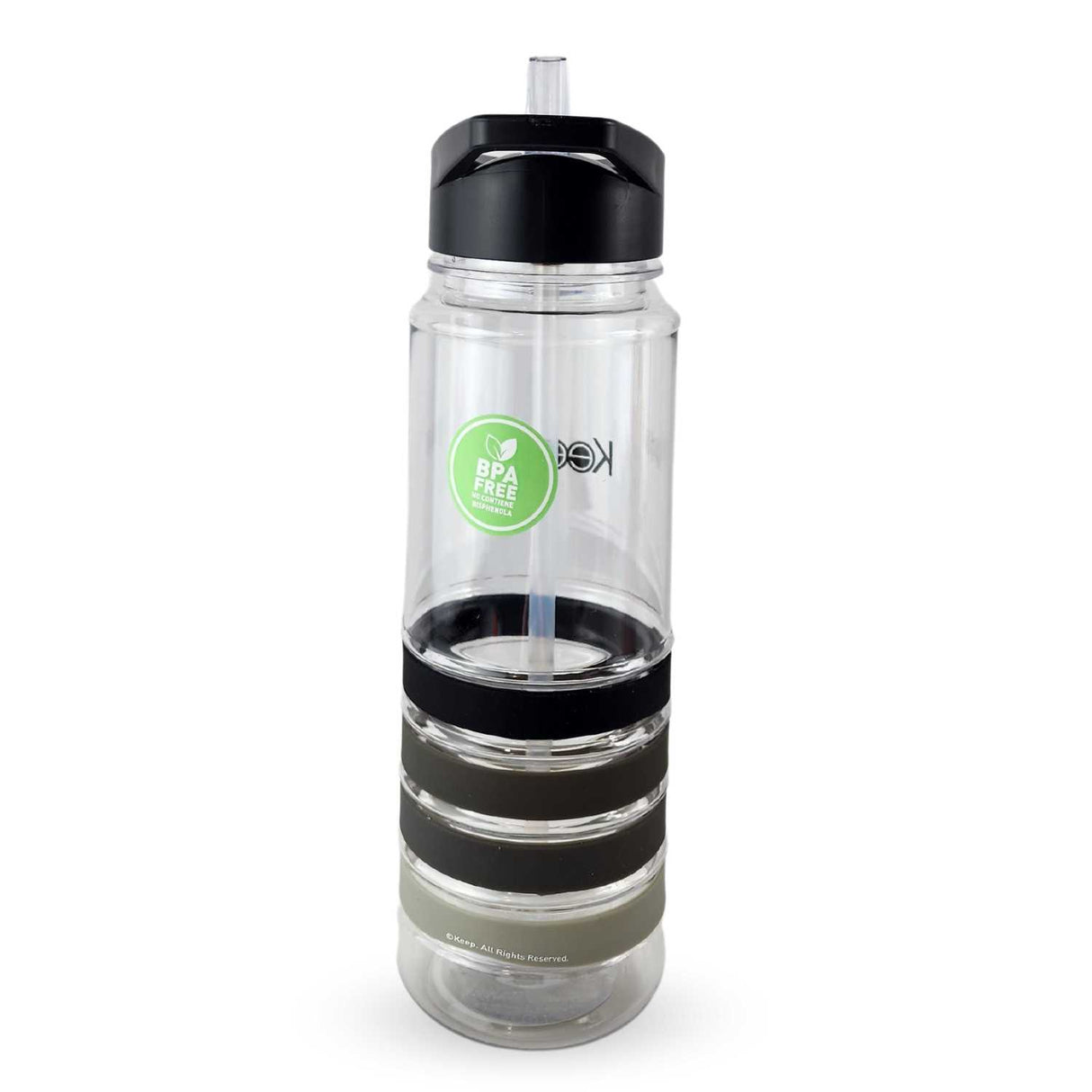Botella Keep de 750ml, colorida y ergonómica, fabricada en plástico BPA-free, ideal para agua y bebidas frías, con cierre hermético.-1-3-1-1