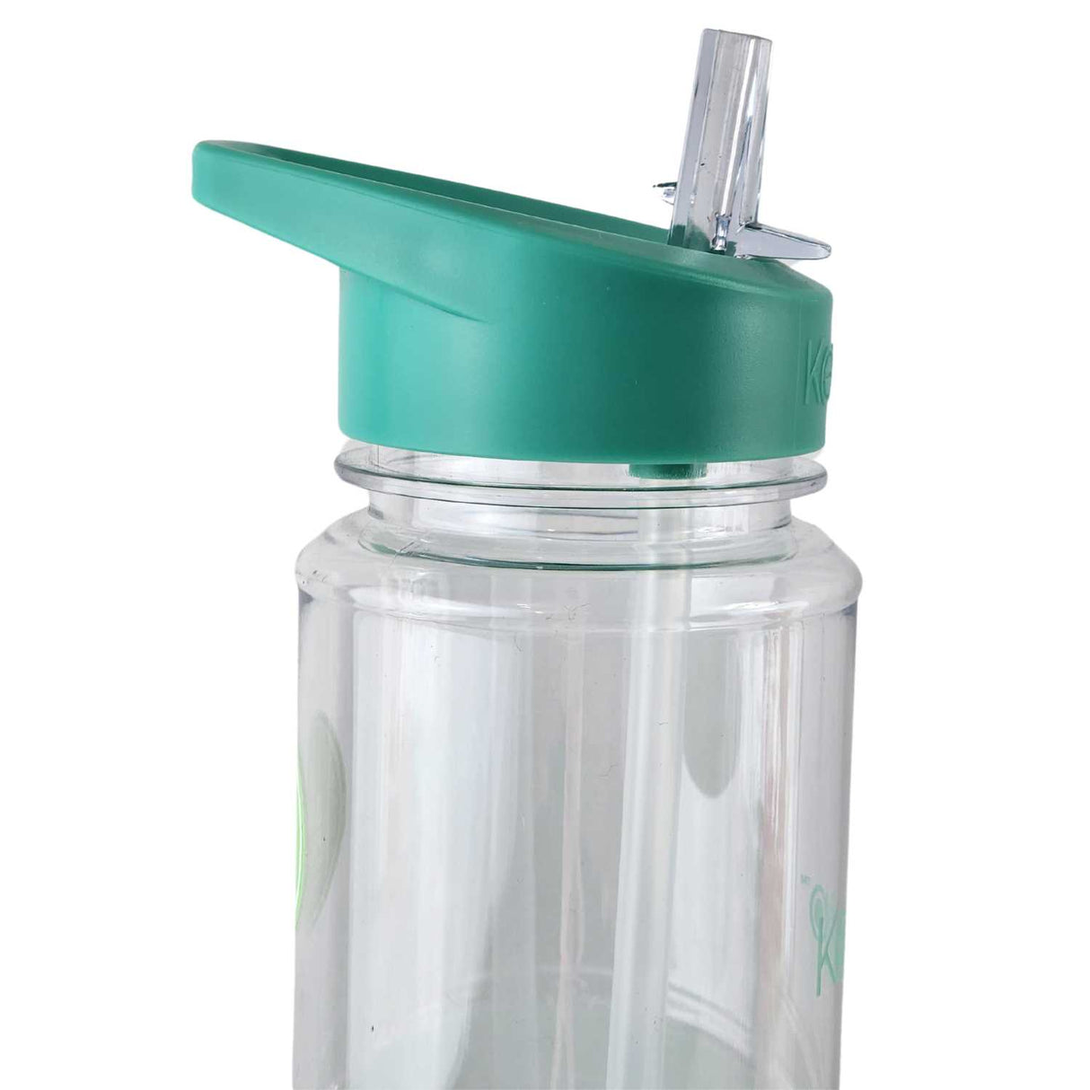 Botella Keep de plástico BPA-free, 750ml, con bandas de colores, cierre hermético y diseño ergonómico, ideal para hidratación activa.-5