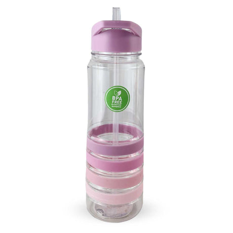 Botella Keep de 750ml, colorida y ergonómica, fabricada en plástico BPA-free, ideal para agua y bebidas, resistente y ligera.-2