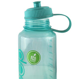 Botella Keep 1L turquesa, plástico BPA-free, boquilla rebatible, ideal para deportistas y actividades al aire libre.-5