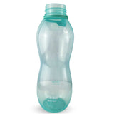 Botella Keep Value de 700ml en silicona turquesa, ideal para jugos y agua, con cierre hermético y libre de BPA, perfecta para el gimnasio y oficina.-4