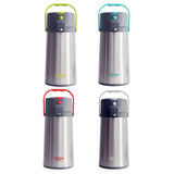 Termo Sifón Keep 1.9LT de acero inoxidable, ideal para mantener bebidas calientes o frías por horas, con diseño elegante y resistente.-3