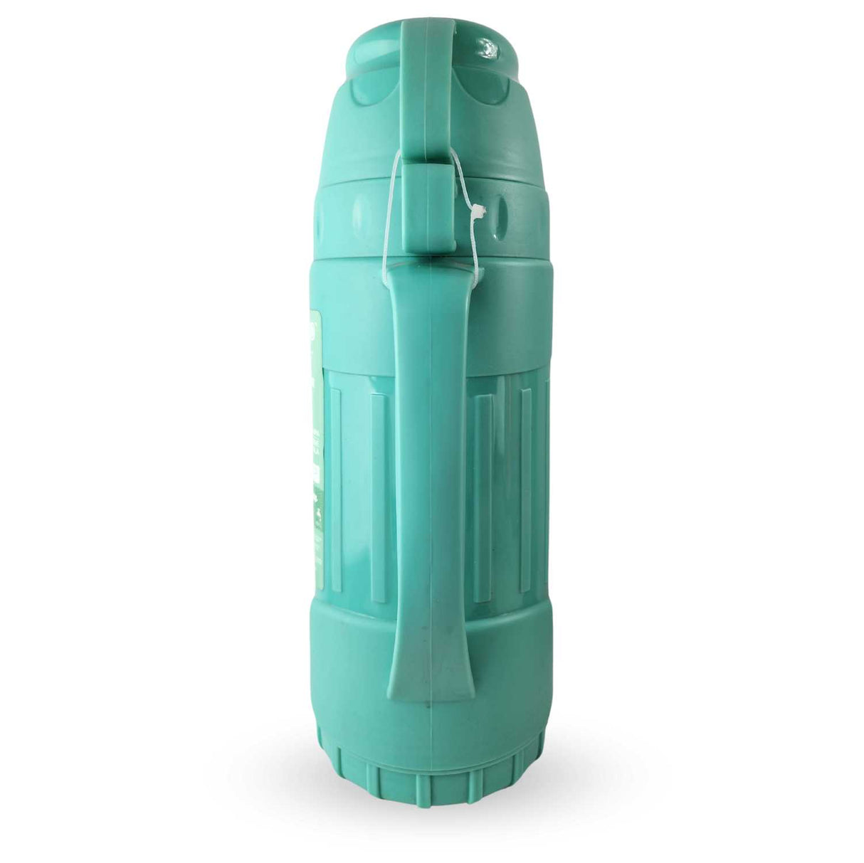Termo Keep 1.8L turquesa de acero inoxidable, ideal para camping y senderismo, mantiene bebidas frías hasta 24h y calientes hasta 12h.-1-3-1-1