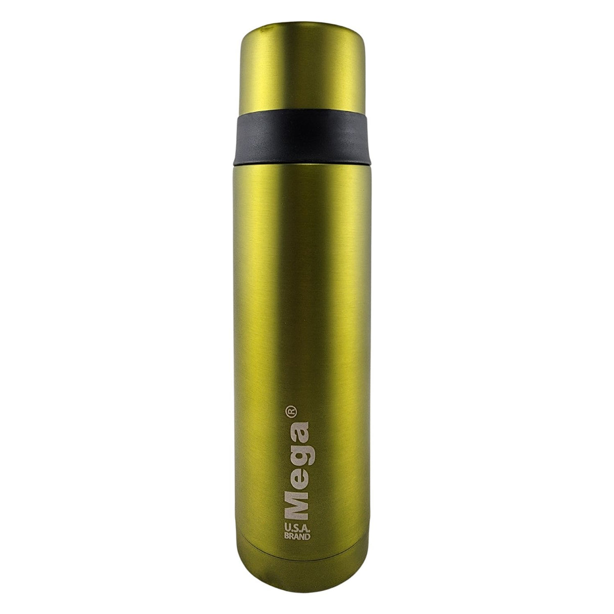 Termo Mega Slim IV 470mL Acero Inoxidable Metalico Te Cafe. Mantén tus bebidas calientes por horas. ¡Compra ahora y disfruta de tu café siempre a la temperatura ideal!-1-1-1
