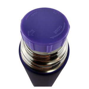 Termo Mega Slim IV 470mL Acero Inoxidable Metalico Te Cafe. Mantén tus bebidas calientes por horas. ¡Compra ahora y disfruta de tu café siempre caliente!-1-1-5