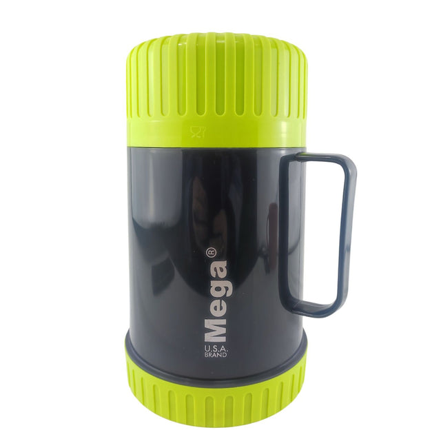 Termo Mega New Magnum 750mL de boca ancha en color pistacho. Mantén tus bebidas calientes o frías por más tiempo. ¡Compra ahora y disfruta!-1-1