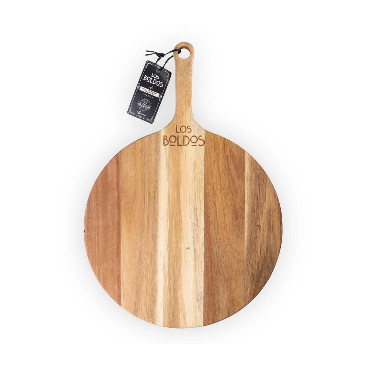 Tabla Para Pizza Madera Acacia 32cm Cocina Masas Redonda-1