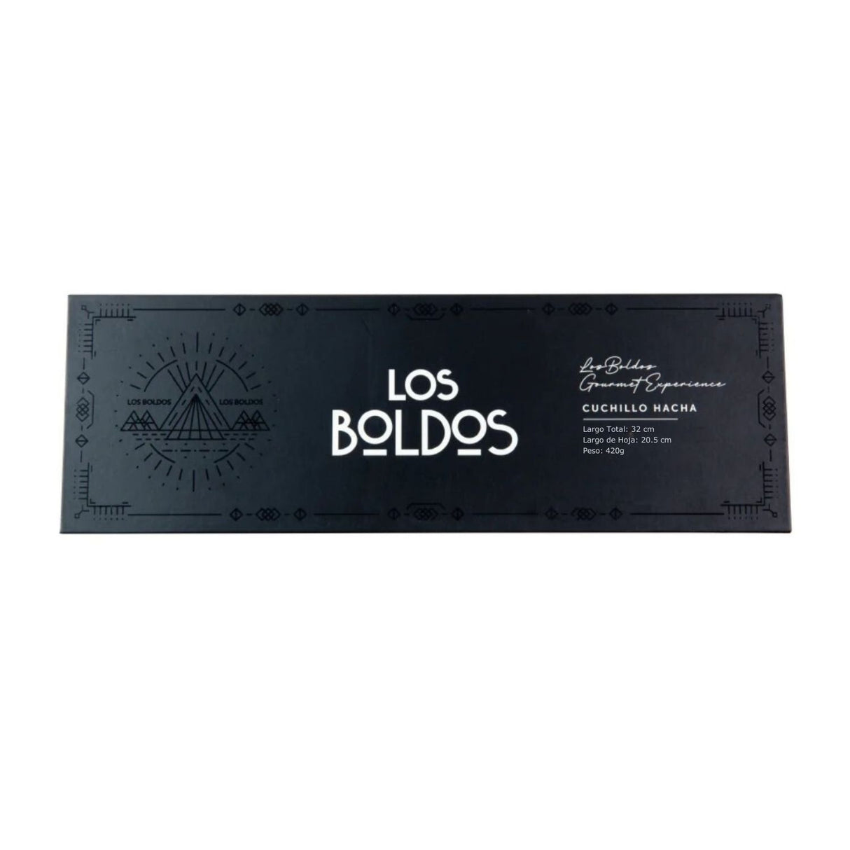 Cuchillo Hacha Los Boldos Acero Inoxidable Carnicero Cocina-1