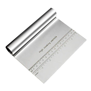 Scraper Cortador 19cm con Regla Cortador Masa Repostería. Precisión para trabajar masas y repostería. Herramienta resistente y fácil de usar. ¡Compra ahora!-1-1