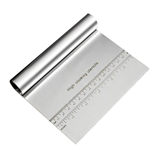 Scraper Cortador 19cm con Regla Cortador Masa Repostería. Precisión para trabajar masas y repostería. Herramienta resistente y fácil de usar. ¡Compra ahora!-1-1