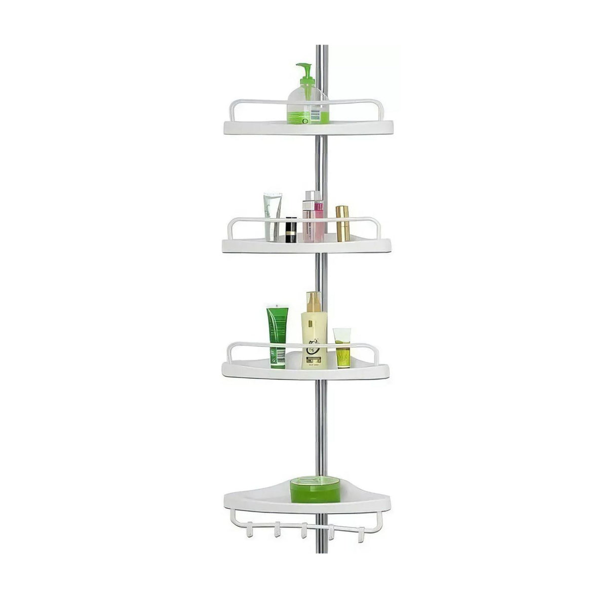 Estante Esquinero Ajustable Almacenamiento Organizador Ducha Optimiza tu espacio en la ducha y mantén todo ordenado. Descubre más y adquiere el tuyo hoy.-2-1