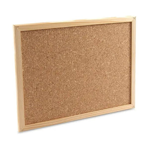 Pizarra Corcho Con Marco De Madera 20x30CM Mejora tu organización y creatividad. ¡Adquiere la tuya y transforma tu espacio de trabajo hoy!-2