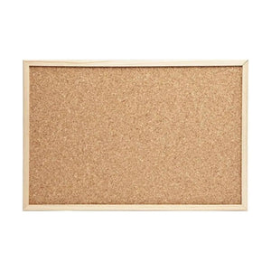 Pizarra Corcho Con Marco De Madera 30x40CM Mejora tu organización y creatividad en cualquier espacio. ¡Adquiere la tuya y transforma tu entorno hoy!-1
