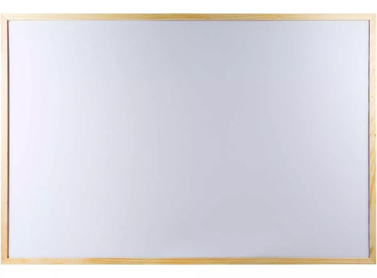 Pizarra Acrílica Con Marco De Madera 30x40 CM Mejora tu organización y comunicación. ¡Adquiere la tuya y transforma tu espacio hoy mismo!-1