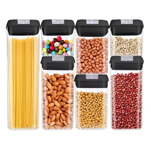 Pack 7 Recipientes Pristiko Almacenamiento Cocina Marca Chilena. Perfectos para mantener tus alimentos frescos y organizados. ¡Compra ahora y optimiza tu cocina!-1-1-1