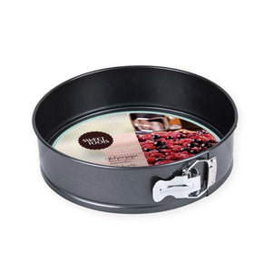 Molde desmontable Sweet Cook 28cm en acero antiadherente. Fácil desmoldeo, resistente hasta 230°C, ideal para tartas y quiches. ¡Haz postres perfectos!-1