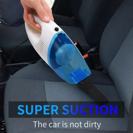 Aspiradora Portatil Autos Azul 12V Limpieza Eficiente. Compacta y potente, ideal para mantener tu auto impecable. ¡Compra ahora!-2