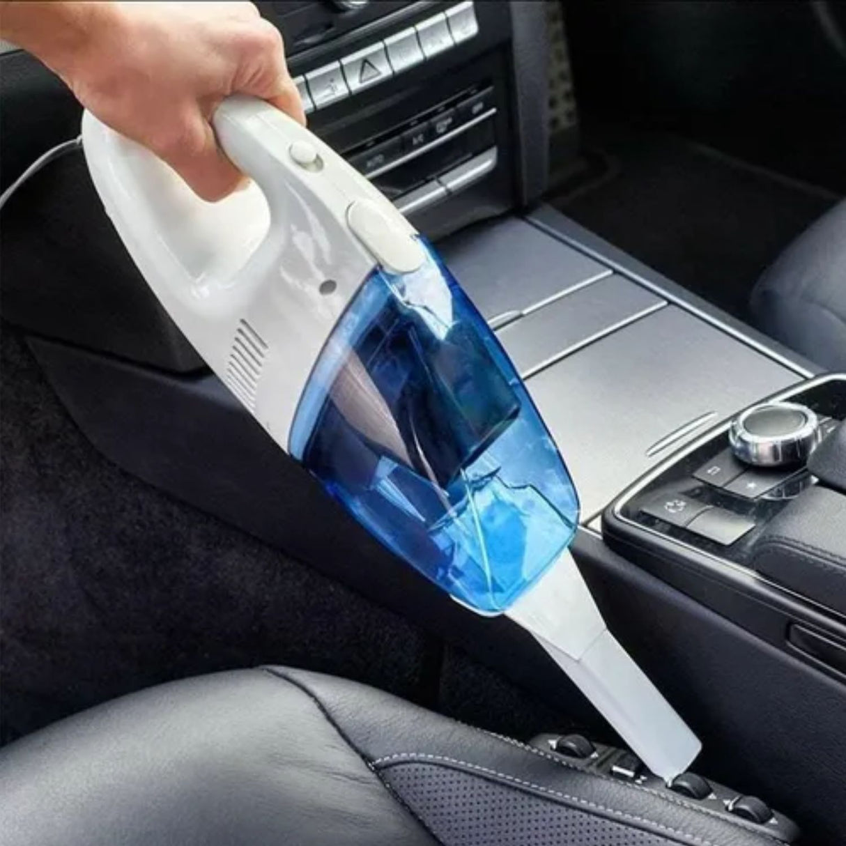Aspiradora Portatil Autos Azul 12V Limpieza Eficiente. Compacta y potente, ideal para mantener tu auto impecable. ¡Compra ahora!-5