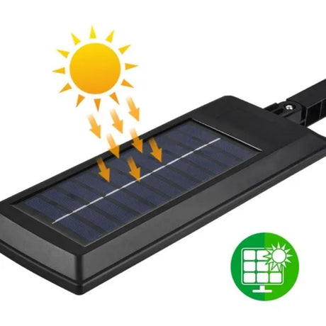 Foco Solar Led 30W Exterior Sensor Control Remoto 144COB. Ilumina sin cables ni gasto eléctrico. Alta potencia. ¡Compra ahora!-2