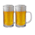 Set 2 Vasos Cerveceros Munster Vidrio 560cc Asa Resistente. Clásico y duradero, ideal para fiestas o regalo. ¡Compra ahora!-1