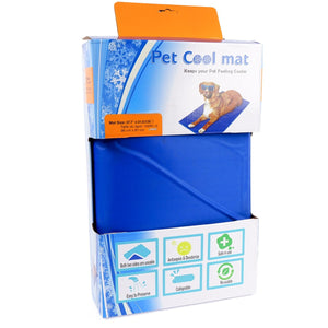 Manta Gel Mascotas Diseño Liso Talla L Resfrescante Verano. Ideal para mantener a tu mascota fresca en días calurosos. ¡Compra ahora y cuida su confort!-2