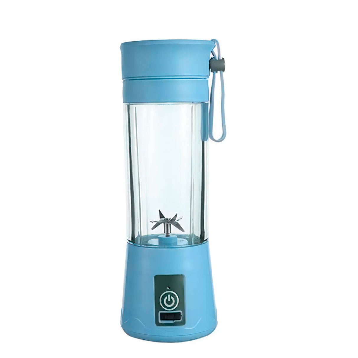 Licuadora Portátil Recargable USB Batidos Smoothies Azul Prepara deliciosos batidos en cualquier lugar y disfruta de tu bebida favorita. ¡Ordénala ahora!-1-1