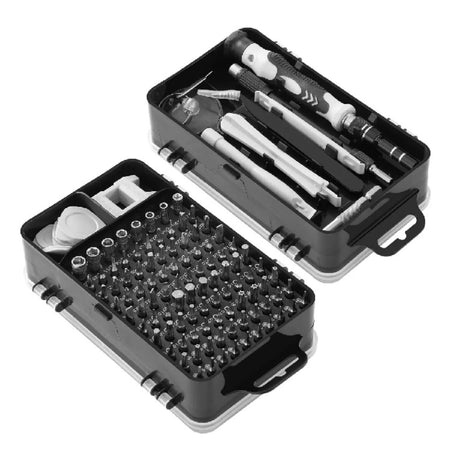 Juego Destornilladores Precision Magneticos 115 Piezas Kit. Ideal para electrónica y reparación técnica. Compacto y completo. ¡Compra ahora!-1