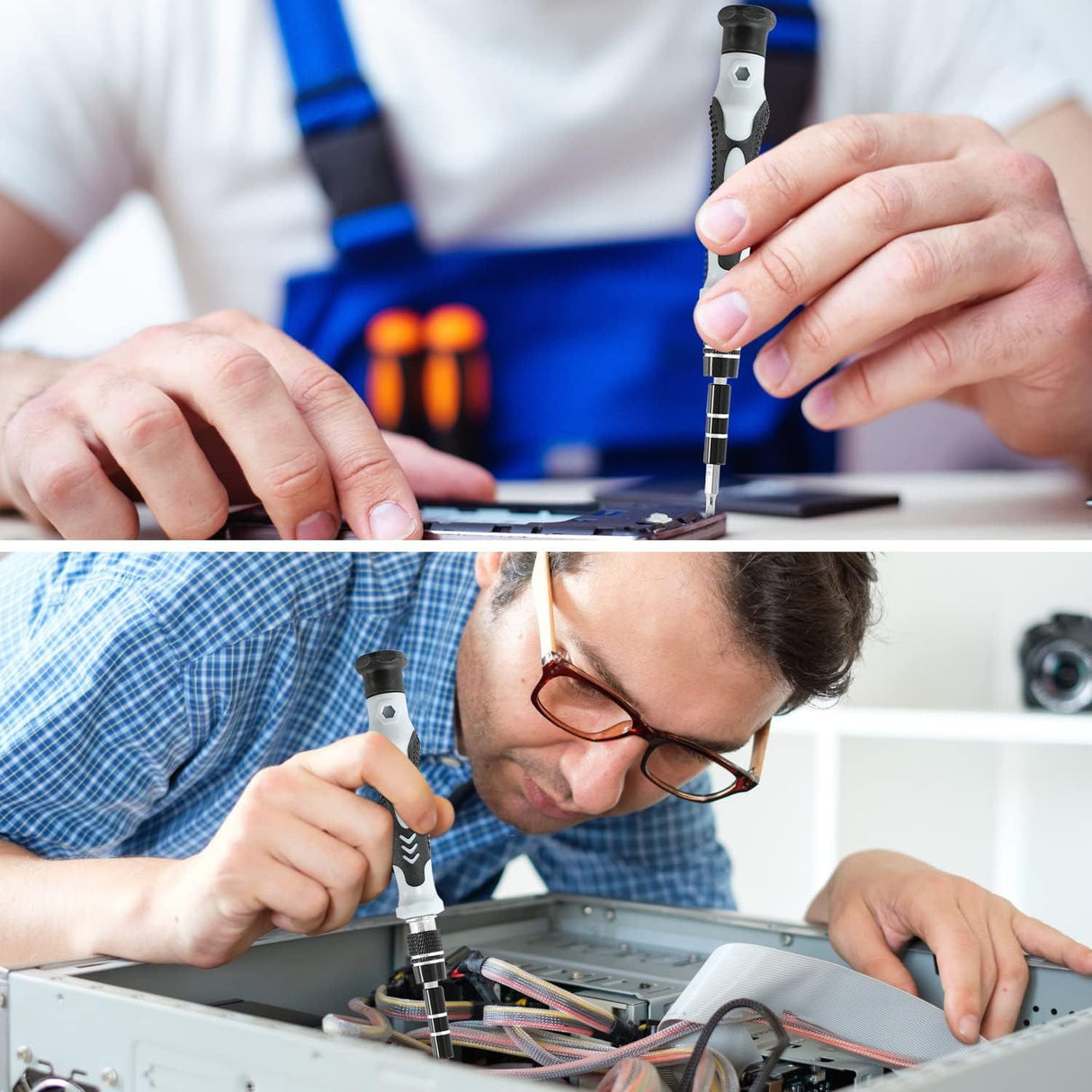 Juego Destornilladores Precision Magneticos 115 Piezas Kit. Ideal para electrónica y reparación técnica. Compacto y completo. ¡Compra ahora!-4