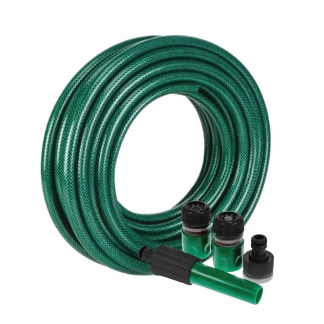 Manguera Jardín 10 Metros Conectores Riego Duradera Exterior

Disfruta de un riego eficiente y sin fugas. Mejora tu jardín hoy mismo y adquiere la manguera perfecta para tus necesidades de riego.-1