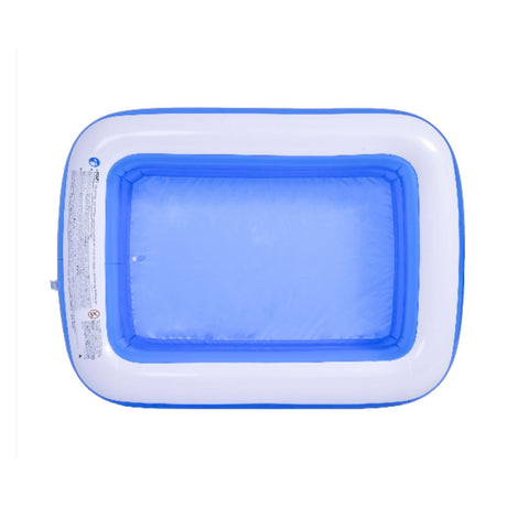 Piscina Inflable 2 Niveles Celeste 262x175x51Cm Disfruta de refrescantes momentos en familia. ¡Compra ahora y transforma tu verano!-2