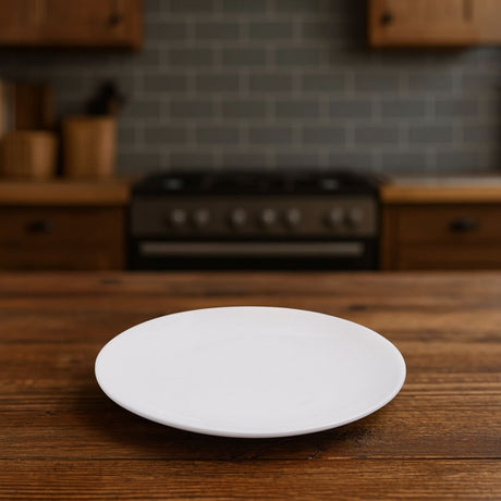 Plato Entrada Coupe 20cm Porcelana Blanca Hallen-1-3