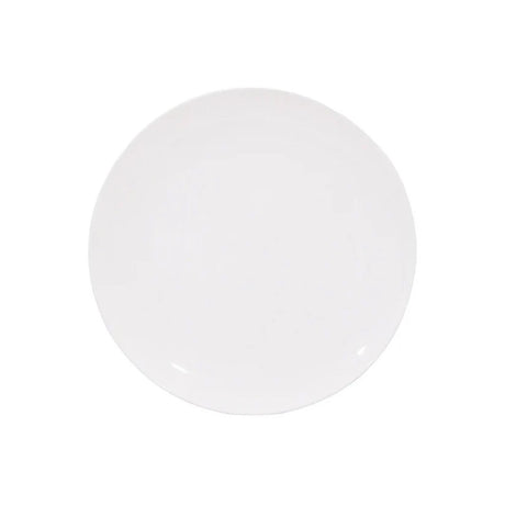 Plato Presentacion Coupe 26.7cm Porcelana Blanca Hallen-1-1