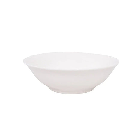 Ensaladera De 22.5cm Porcelana Resistente Blanca Hallen-1-1