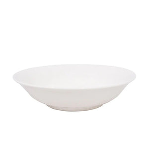 Ensaladera 25.5cm Porcelana Blanca Resistente Hallen-1-1