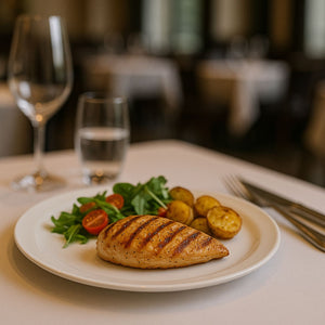 Ensaladera Baja Redondo De 30.5cm Porcelana Blanca Hallen-1-2