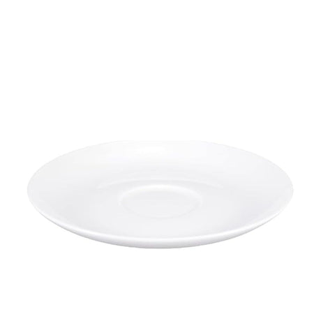 Set De 6 Platillos Redondos De 15cm Porcelana Blanca Hallen-1-2