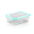 Contenedor De Vidrio Hermetico Rectangular 400mL Glasslock. Ideal para conservar alimentos frescos y sin olores. ¡Compra ahora y organiza tu cocina!-1