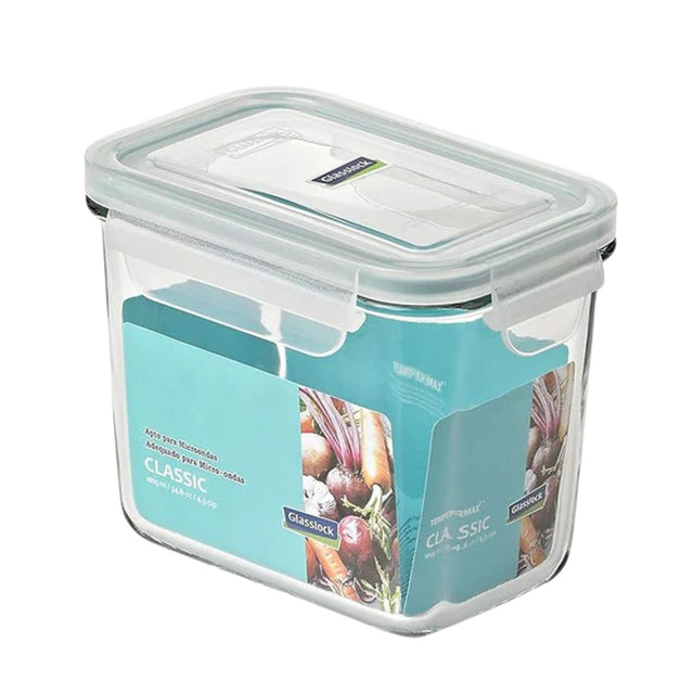 Contenedor De Vidrio Hermetico Alto De 1025mL Glasslock. Ideal para conservar alimentos frescos y sin olores. ¡Compra ahora y organiza tu cocina!-1