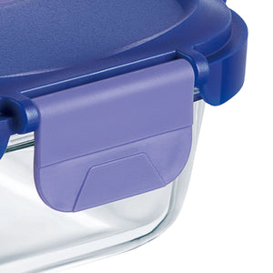 Contenedor De Vidrio Hermético Rectangular 370mL Luminarc. Ideal para conservar alimentos frescos y sin olores. ¡Compra ahora y organiza tu cocina!-3