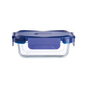 Contenedor De Vidrio Hermético Rectangular 1520mL Luminarc. Ideal para conservar alimentos frescos y organizados. ¡Compra ahora y mejora tu cocina!-2